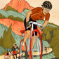 Fierce Hazel Vintage Inspired Tour de France Poster