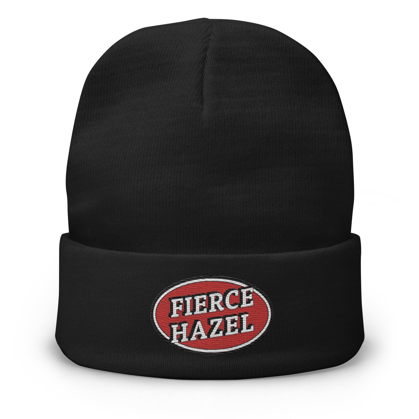 Fierce Hazel Embroidered Beanie