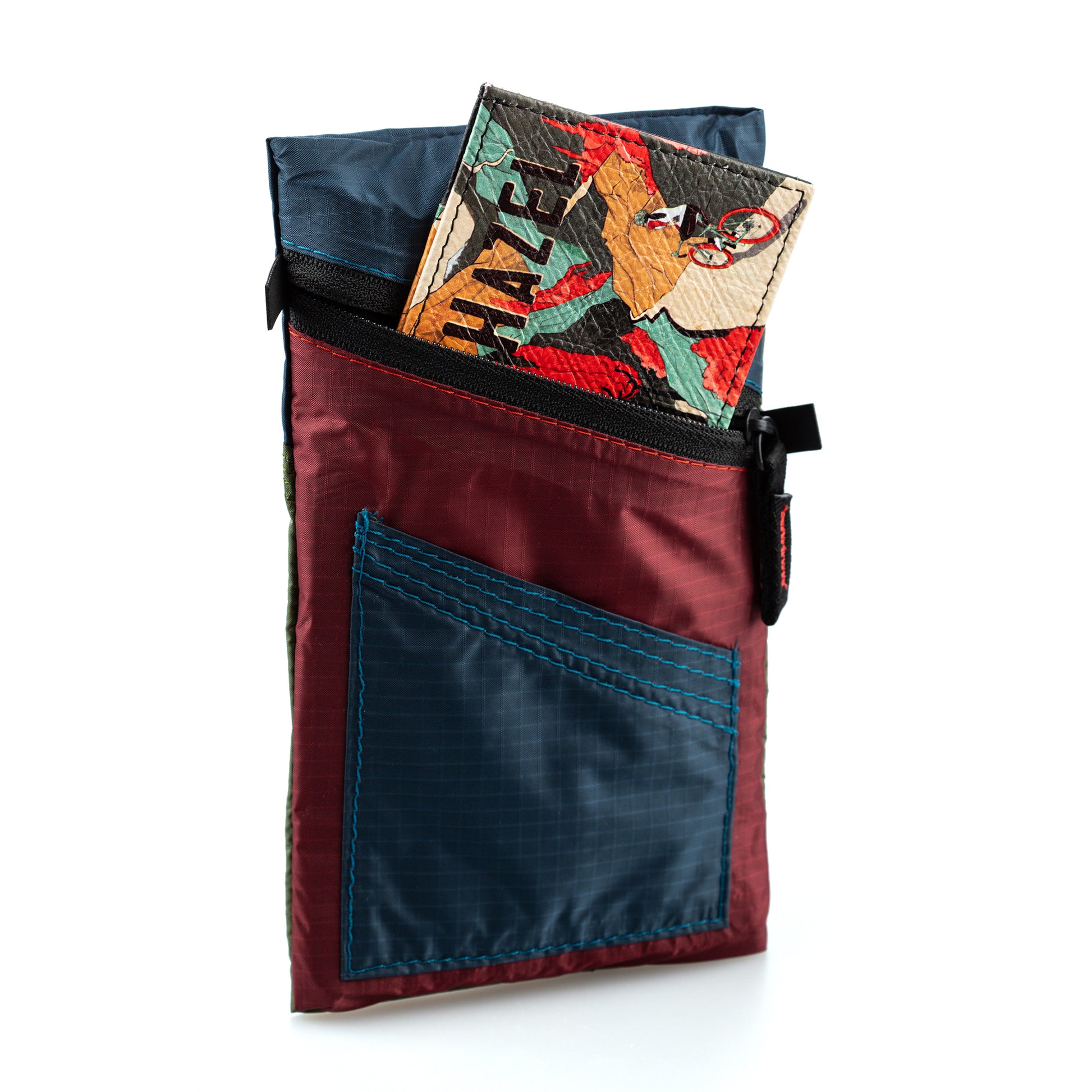 Wholesale AHADERMAKER 12Pcs 4 Styles Portable Felt Card Cover Bag 